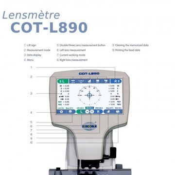 Quick Vision Casablanca Lensmètre COT-L890